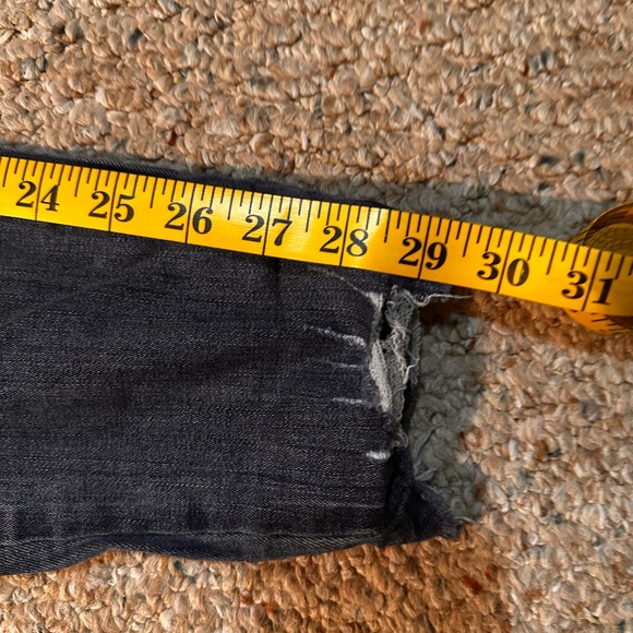 Maurices Dark Blue Distressed Skinny Jeans - Picture 5 of 5